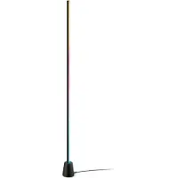 Philips Smart Lighting - Gradient Floor Lamp - Vloerlamp - RGBIC - Gekleurd en instelbaar wit licht - Muzieksynchronisatie - Wall washer - Hoogte: 140cm - Zwart - Werkt met de WiZ app - Wifi