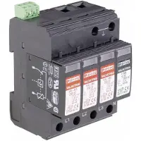 Phoenix Contact 2838199, 240 V, zwart, polyamide, IP20, 399,7 g, 71 mm