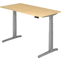 Hjh OFFICE PRO XBHM 16 SS - Esdoorn 160 x 80 Tafelhoogte I Elektrisch in hoogte verstelbaar