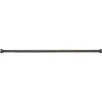 Spirella Douchestang Kreta 125-220cm Zwart