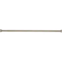 Spirella Douchestang Kreta 75-125cm Zilver Geborsteld