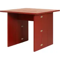 Design House Stockholm Flip Table Tafel Red | 90x90 cm