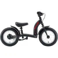 Bikestar Classic loopfiets, 12 inch, zwart unisex