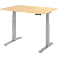 Hjh OFFICE PRO XDKB 12 S - Esdoorn 120x80 Tafelhoogte I Elektrisch in hoogte verstelbaar