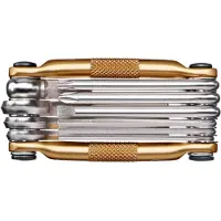 Crankbrothers CRANK BROTHERS Multi Tool heeft 10 gouden / zwarte