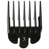 Wahl - Opzetkam - Type 1 - Plastic Zwart - Nr. 3 - 10 mm