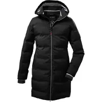 Killtec meisjesjas Kow 196 Grls Qltd Ct, een winterjas/parka met donslook en capuchon