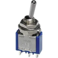 APEM 5556A 5556A Tuimelschakelaar 250 V/AC 3 A 3x aan/aan Continu 1 stuk(s)