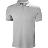 Helly Hansen heren polo, model Crewline, kleur: grijze mist, maat: XL (EU)