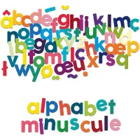 Vilac Houten magnetische alfabetset, kleine letters, 80 stuks