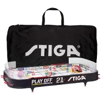 Stiga ijshockeytafel Peter Forsberg 96 x 50 cm zwart 18 delig