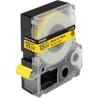 Epson LC-5YBP9 - 9m zwart op pastel geel / gelamineerd tape / 18mm (origineel)