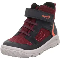 Superfit meisjeslaarzen Mars Gore-tex 1-009089, grijs/rood, maat 25 EU, wijde pasvorm