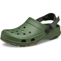 Crocs Clogs donkergrijs / kaki