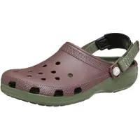 Crocs Clogs bruin / olijfgroen / zwart