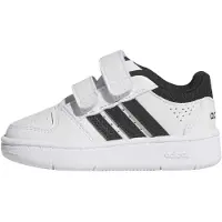 Adidas Unisex Baby Hoops Classic schoenen, wit/zwart/zwart, maat 20 EU