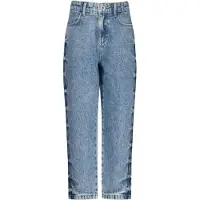 Vingino meisjesbroek Chiara, model met studs, kleur licht vintage, maat 14