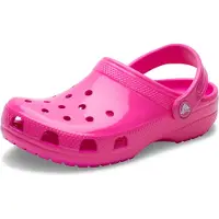 Crocs Uni Volwassen Classic Neon HL Clog, Roze, Maat 37/38 EU