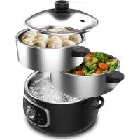 Cecotec Vapovita Steelpot 1300w 10l Stoomkoker