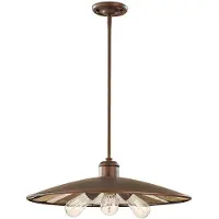 FEISS LED Hanglamp Urban Renewal | 3X E27 Max 60W | Dimbaar | Astral Bronze