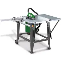 Holzstar Budgetvriendelijke mobiele zaagtafel voor hout zaaghoogte 83 mm 2,2 kW 230V incl. cirkelzaagblad dia. 315 mm TKS316E 230V