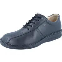 Finn Comfort Veterschoen 'Schnürschuh Herren 01101 062099 Echtleder in schwarz' zwart