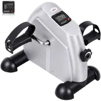 HOMCOM Hometrainer, mini-fiets, pedaaltrainer, trainingsfiets met LCD-display