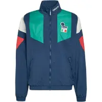 Adidas Trainingsjack 'FIigc Eqt' turquoise / enziaan / knalrood / wit