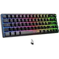 The G-Lab Draadloos Gaming toetsenbord Franse Azerty Keyz Hydrogen WL Zwart