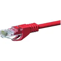 Dsit CAT 5e netwerkkabel, U/UTP – 5 meter – rood – CCA