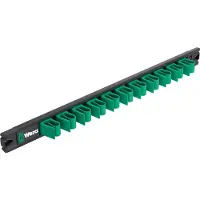 Wera 05136413001 9610 Joker magneetstrip, voor maximaal 11 steeksleutels, zonder inhoud (l x b) 370 mm x 30 mm 1 stuk(s)
