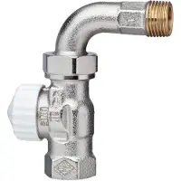 Heimeier Hei Therm Kraan V-Ex Bocht 1/2V-Exact 2 3756-02.000