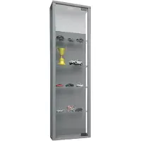 VCM Wandvitrinekast Hangende vitrinekast Glazen vitrinekast Wandvitrinekast Glazen Stano Mini