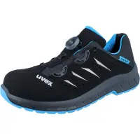 Uvex 6938 6938247 Lage veiligheidsschoenen S1P Schoenmaat (EU): 47 Zwart/blauw 1 paar