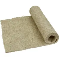 Kerbl Hennep vloermat XL, onderlegplaat 60x120x1 cm, hennepmat, rustplaats, knaagdiermand