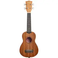 Kala KA-15S-S Spruce Top Mahogany Soprano Ukulele Satin