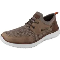 Rieker Sportieve veterschoen donkerbeige
