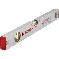 Sola AZB 20 Waterpas - 20 cm - 01010101 - Tot 0.25 m - zilver