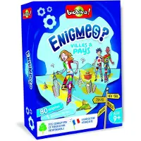 Bioviva Jeu de cartes Enigmes Villes et Pays