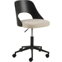 Ebuy24 Bureaustoel Lucas Beige Apia - Living