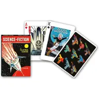 Piatnik 1659 - Kaartspel "Science-Fiction", 55 kaarten