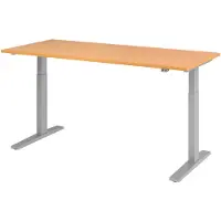 Hjh OFFICE PRO XMKA 19 S - Beuken 180 x 80 Tafelhoogte I Elektrisch in hoogte verstelbaar
