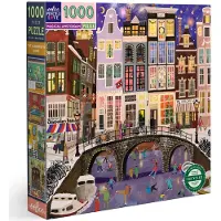 Eeboo 1000 Stukjes Puzzel Magisch Amsterdam - Puzzel