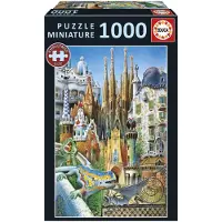Educa Puzzel – – Gaudí. Miniatuurcollages – 1000 stukjes