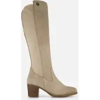 Rieker Hoge laarzen beige Suede Maat 36