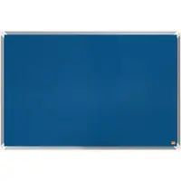 Nobo Premium Plus Vilt Prikbord 90 (B) x 60 (H) cm Blauw