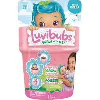 Luvibubs pop Bella - Magische groeibeleving: van zaadje tot pop - Speelset