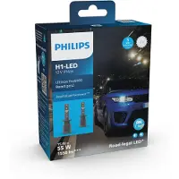 Philips Ultinon Pro6000 Boost 11258U60B2X2: Lamp voor auto-koplampen, 15 W, 12 V, H1, LED, 5800 K, 2 stuks
