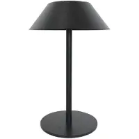 Lumisky zonnepaneel-tafellamp van aluminium met een zonne-LED-module en afstandsbediening