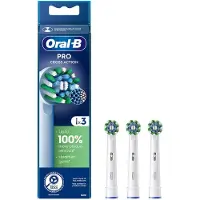 Oral-B Pack de 3 brossettes pour brosse à dents Pro Cross Action